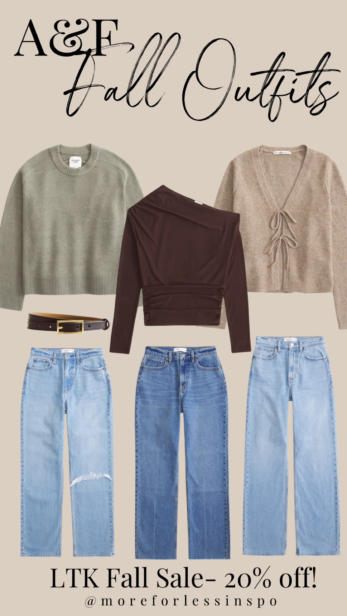 So excited for fall outfits!! 

#abercrombie #af #falloutfits #fallsweaters 

#LTKStyleTip #LTKFallSale #LTKSaleAlert