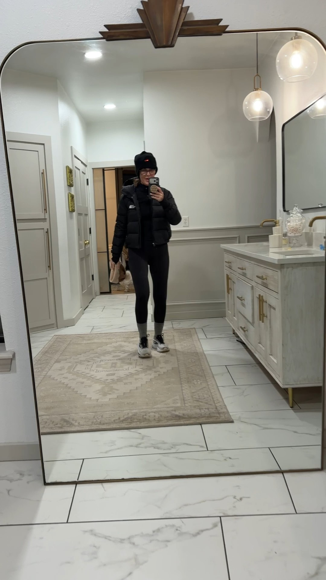 Let’s go. Layering up for a cold morning workout 

#LTKOver40 #LTKActive