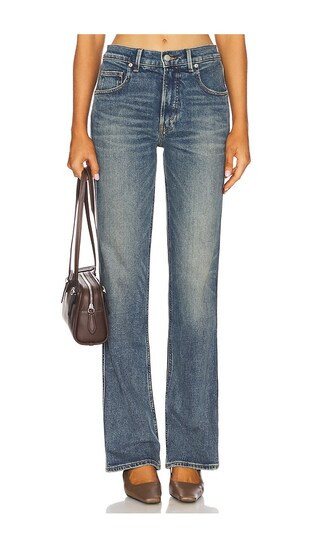Good American Good Standard Bootcut Jeans in Blue. - size 12 | Revolve Clothing (Global)