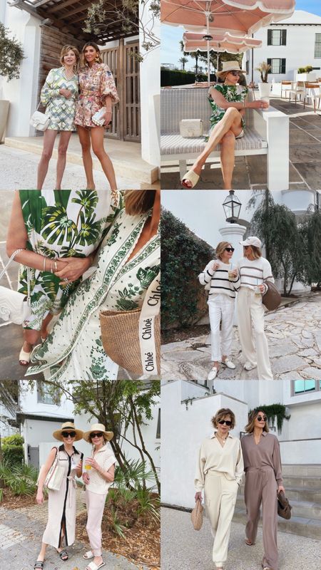 What my mom and I wore in 30A. 