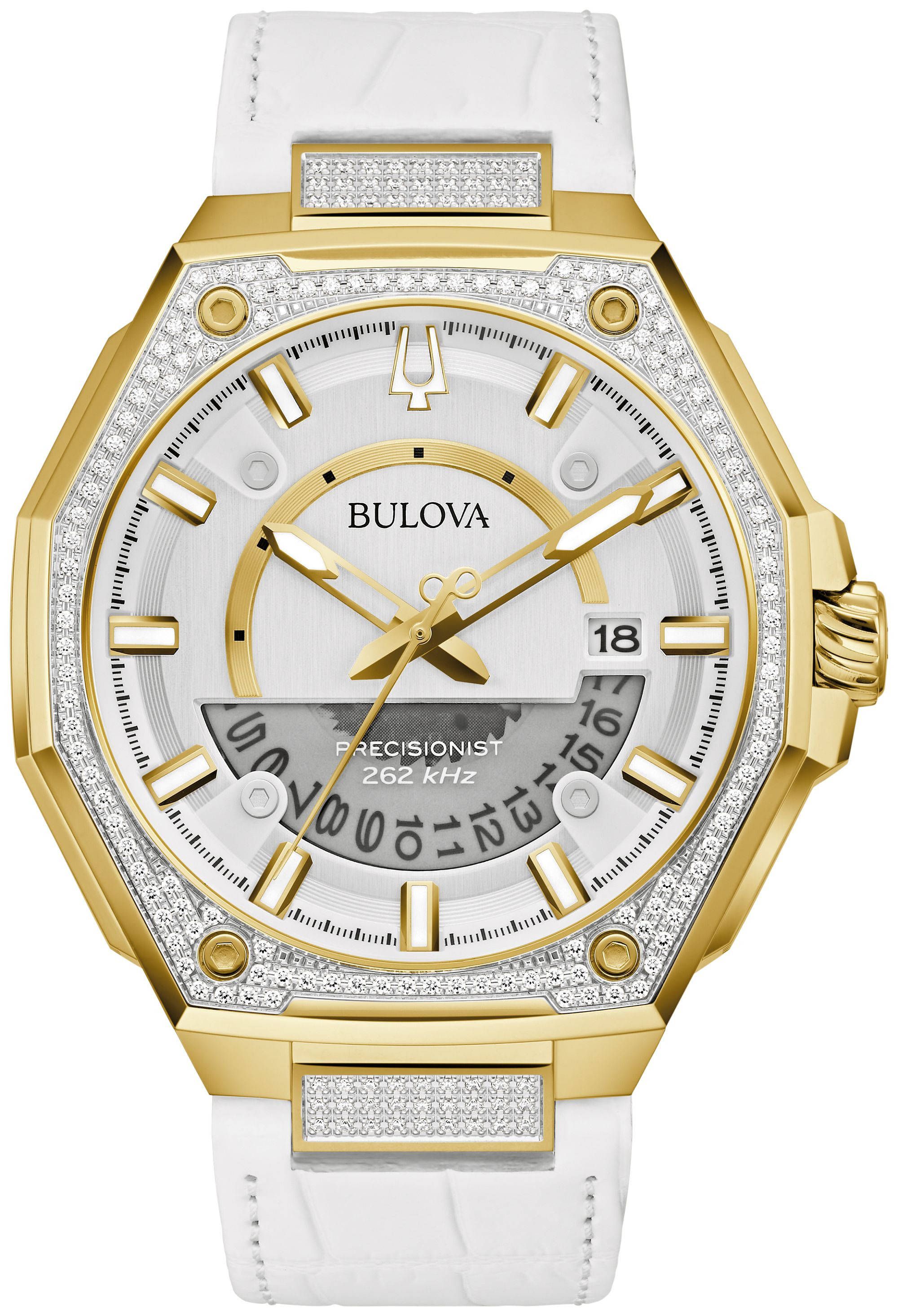 Bulova Series X Leather Strap SE Luxury Men's Watch - 98J119 Gifts for Him | Bulova