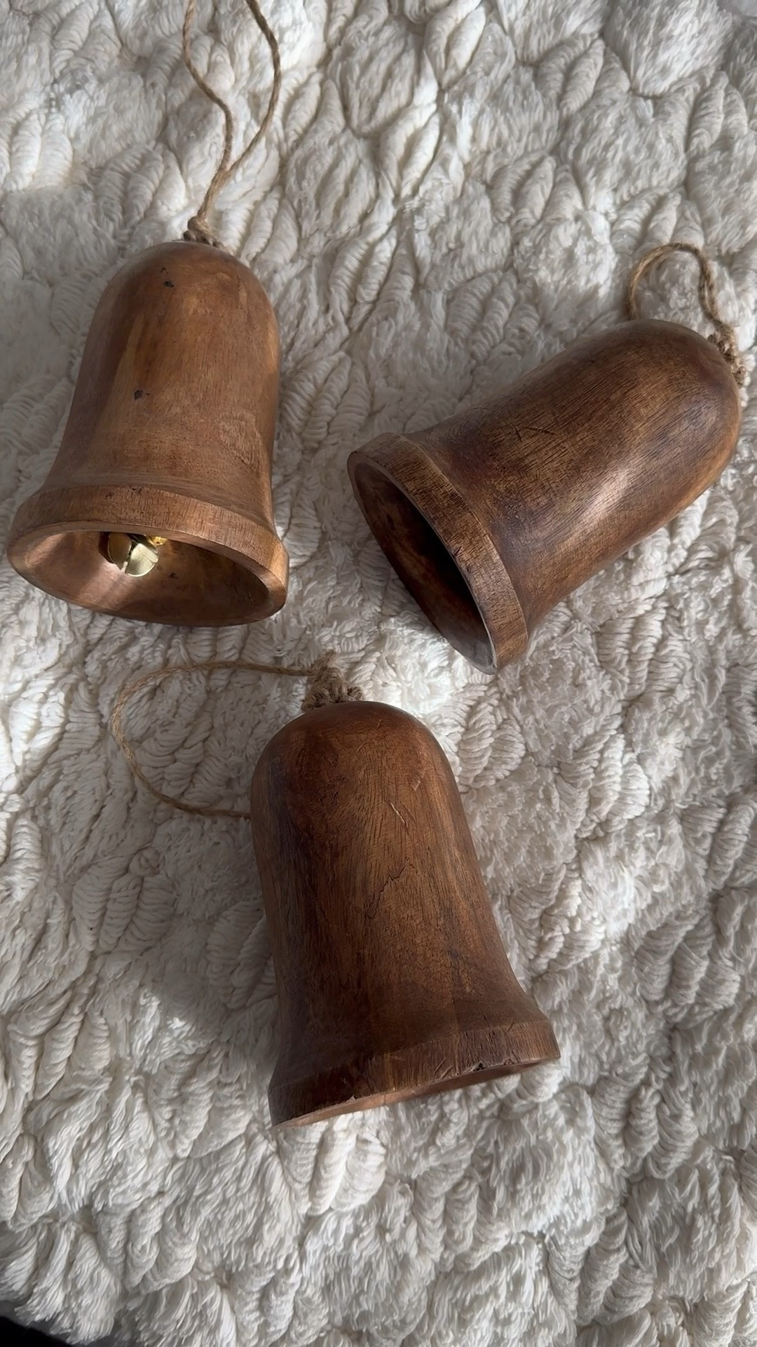 Grabbed these viral holiday bells for either our mantle or tree this year. They are sold out, but I found some for you guys. Grab them while you can. 

Wood Bells • Viral Bells • Christmas Decor • Neutral Christmas • Neutral Home • Cozy Home • Cozy Christmas • Natural Elements Christmas 

#LTKFindsUnder50 #LTKHoliday #LTKHome