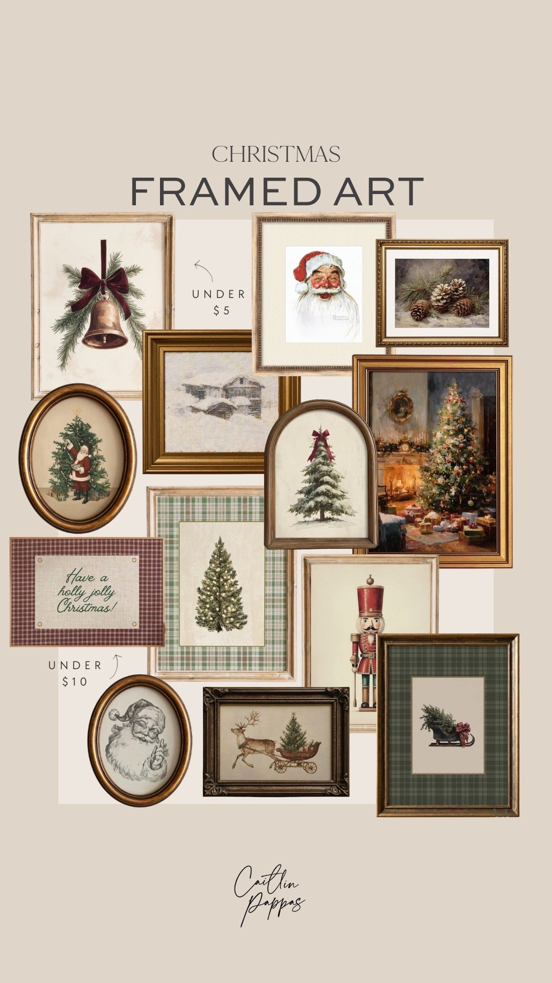 Christmas framed art 🎅🏻 Holiday decor, Christmas decor, Christmas home, holiday wall art, framed artwork for the home 

#LTKHome #LTKHoliday