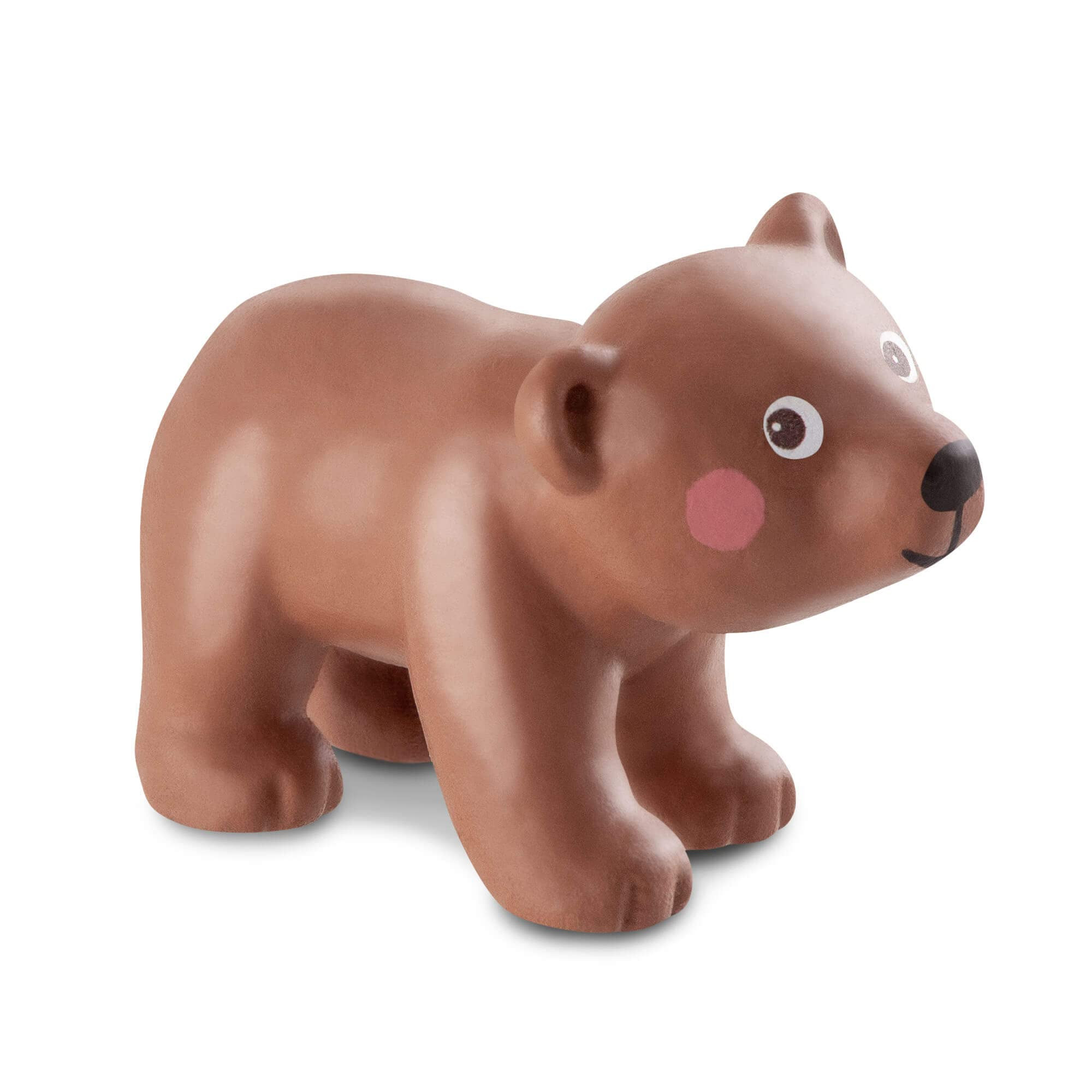 HABA Little Friends Brown Bear Cub - Chunky Plastic Forest Animal Toy Figure | Amazon (US)