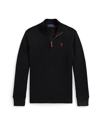 Boys' 2-7 Estate-Rib Quarter-Zip Pullover | Macy's