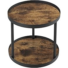 Giikin 2 Tier Lazy Susan Organizer, 2 Tier Spice Turntable Organizer, Circle Rotating Lazy Susan ... | Amazon (US)