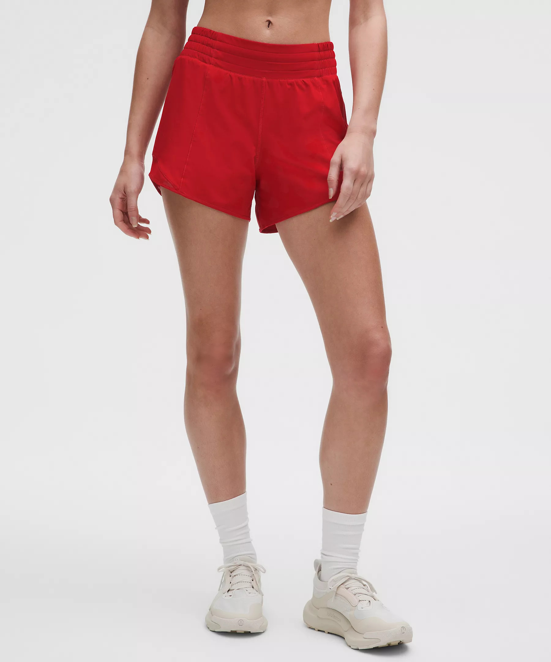 Hotty Hot High-Rise Lined Short 4" | Lululemon (US)