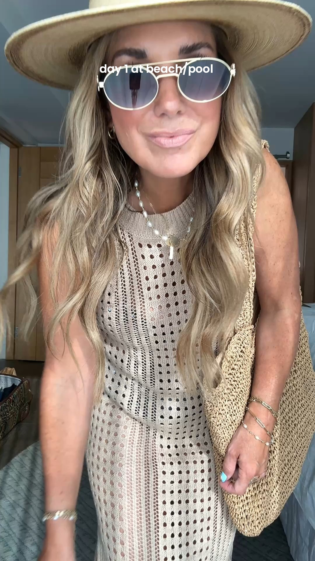 Day one at the beach/pool.
Love this lightweight coverup that I’ve been having for over a year. 
It is perfect. 
I’ll link my swimsuit too. 

#LTKOver40 #LTKPetite #LTKFindsUnder50