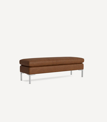 Bowen Leather Bench | Anthropologie (US)