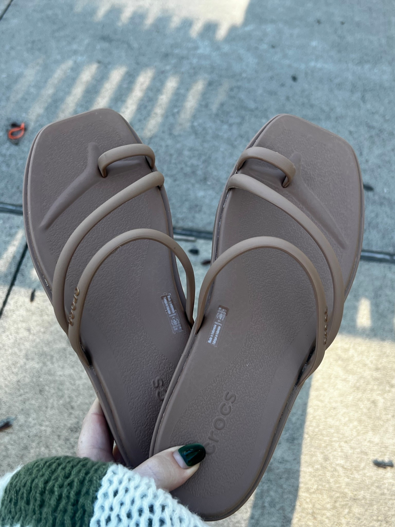 i am obsessed! these are going to be my summer sandal for everyday wear! perfect slip on for these hot days while pregnant! 

#LTKmomlife #LTKBump #LTKootd