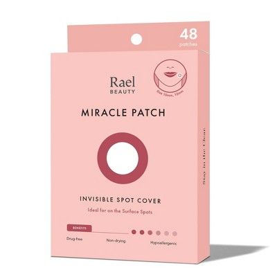 Rael Beauty Miracle Acne Patch Invisible Spot Cover - 48ct | Target