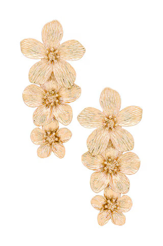 SHASHI Botanique Earrings in Gold from Revolve.com | Revolve Clothing (Global)