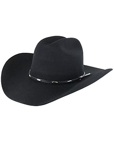 Cody James Unisex Casino 3X Wool Felt Cowboy Hat Black 7 1/8 | Amazon (US)