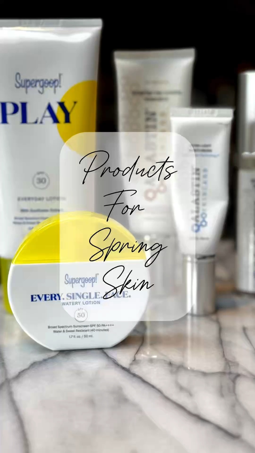 Here are some of our favorite sunscreen products. Now that  spring is here and vacations are on the calendar, here’s some products that are easy to pack and easy to use. 

#LTKskincare

#LTKBeauty #LTKTravel