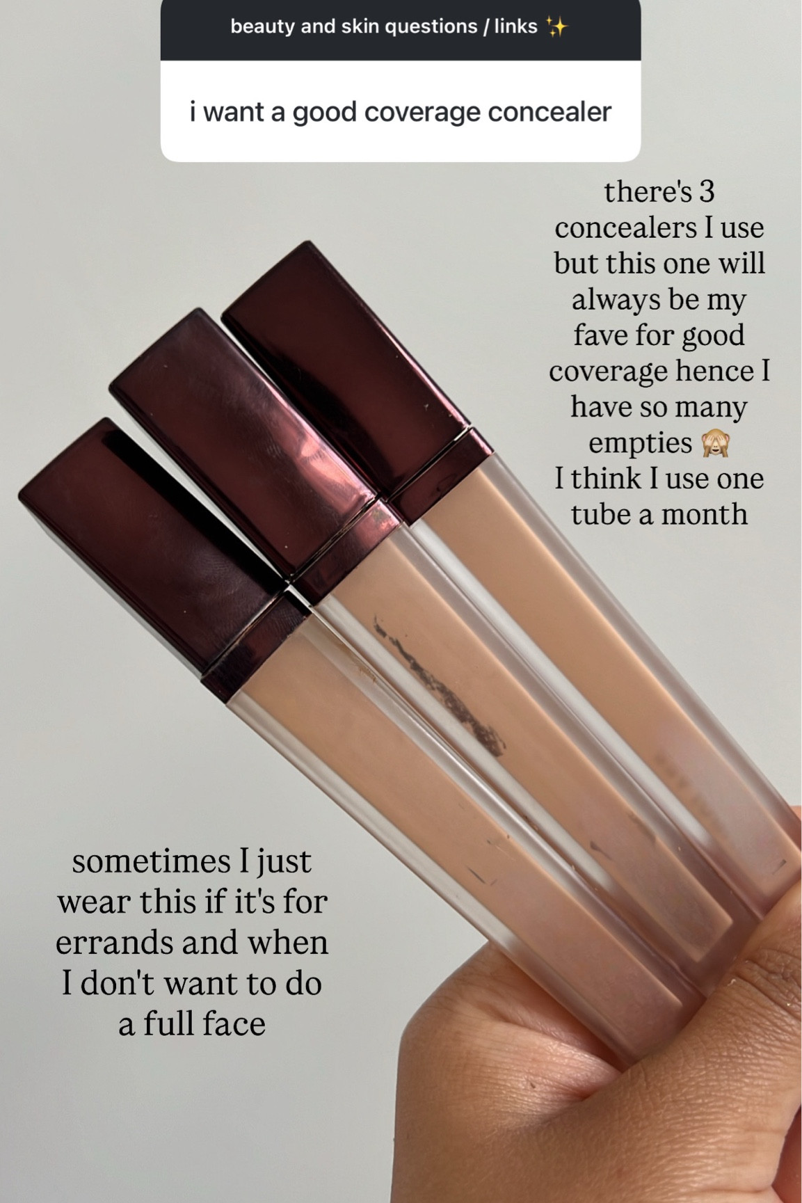 fave concealer 