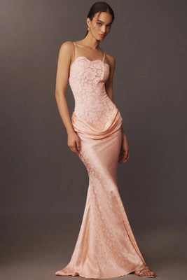 For Love & Lemons Karissa Gown | Anthropologie (US)