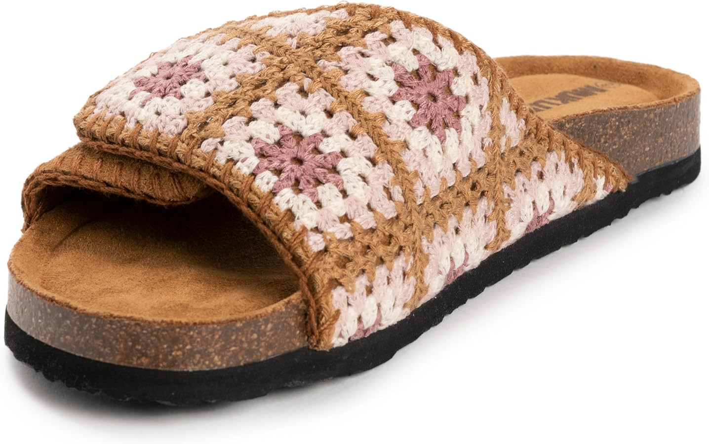 MUK LUKS Women's Gigi Crochet Sandal | Amazon (US)