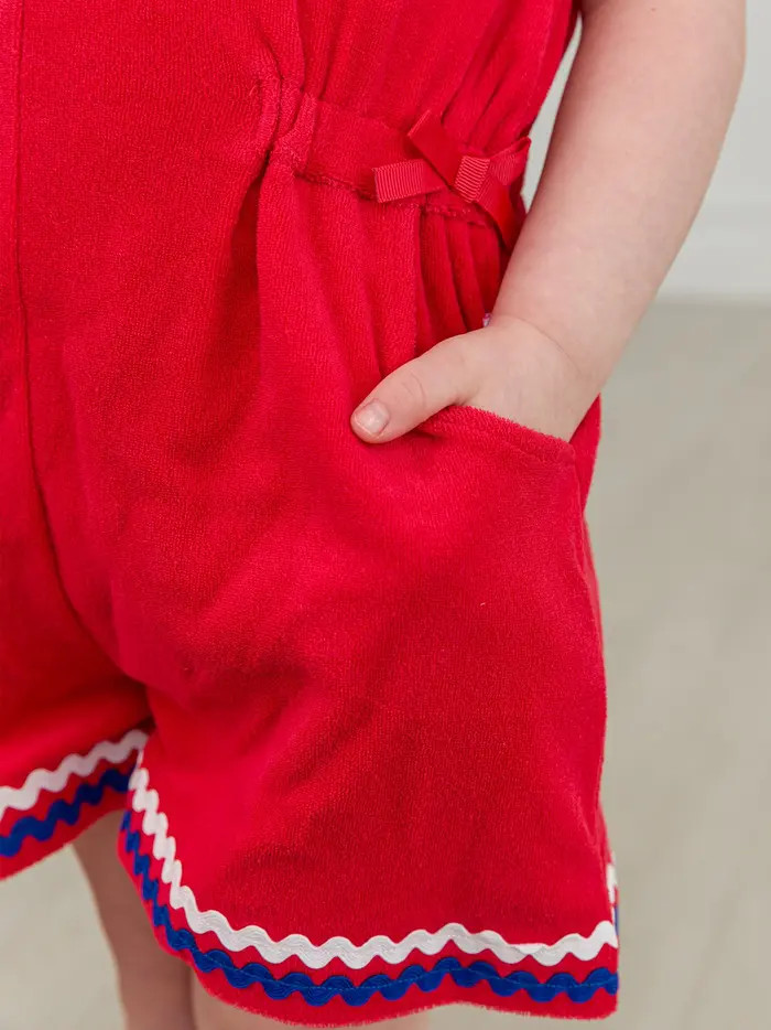 Girls Terry Cover-Up Romper | Nordstrom