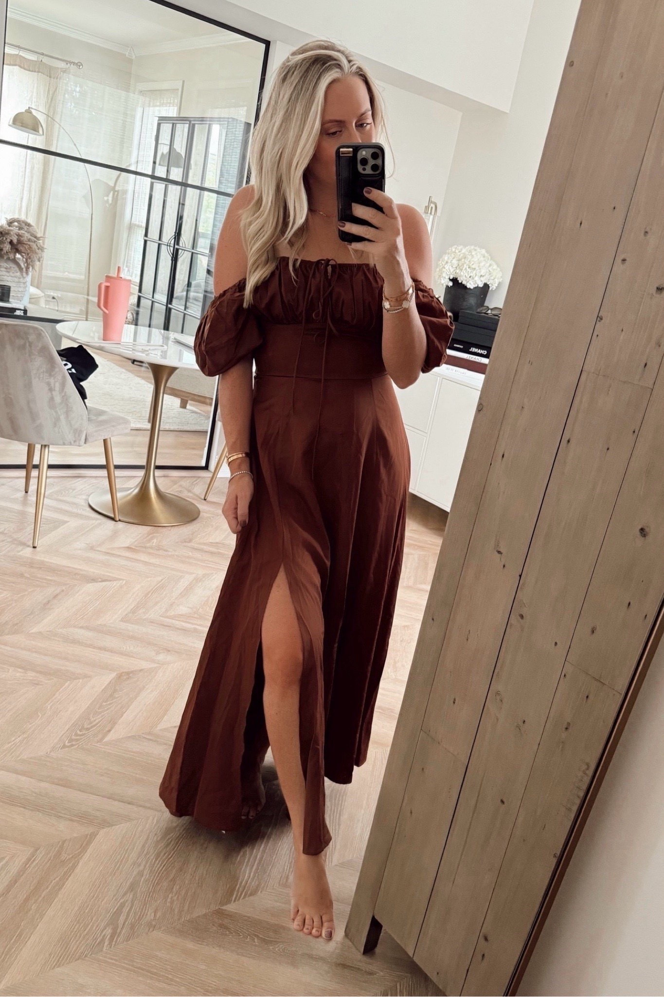 Ohhh I loved this Amazon dress for an upcoming event! On sale for $60! The color is perfect for fall and it’s such a nice material! 🤎

I did medium. 

Dress. Fall dress. Brown dress. Amazon fashion. Brown. Fall.  Wedding guest dress. 

#LTKFindsUnder100 #LTKStyleTip #LTKSaleAlert
