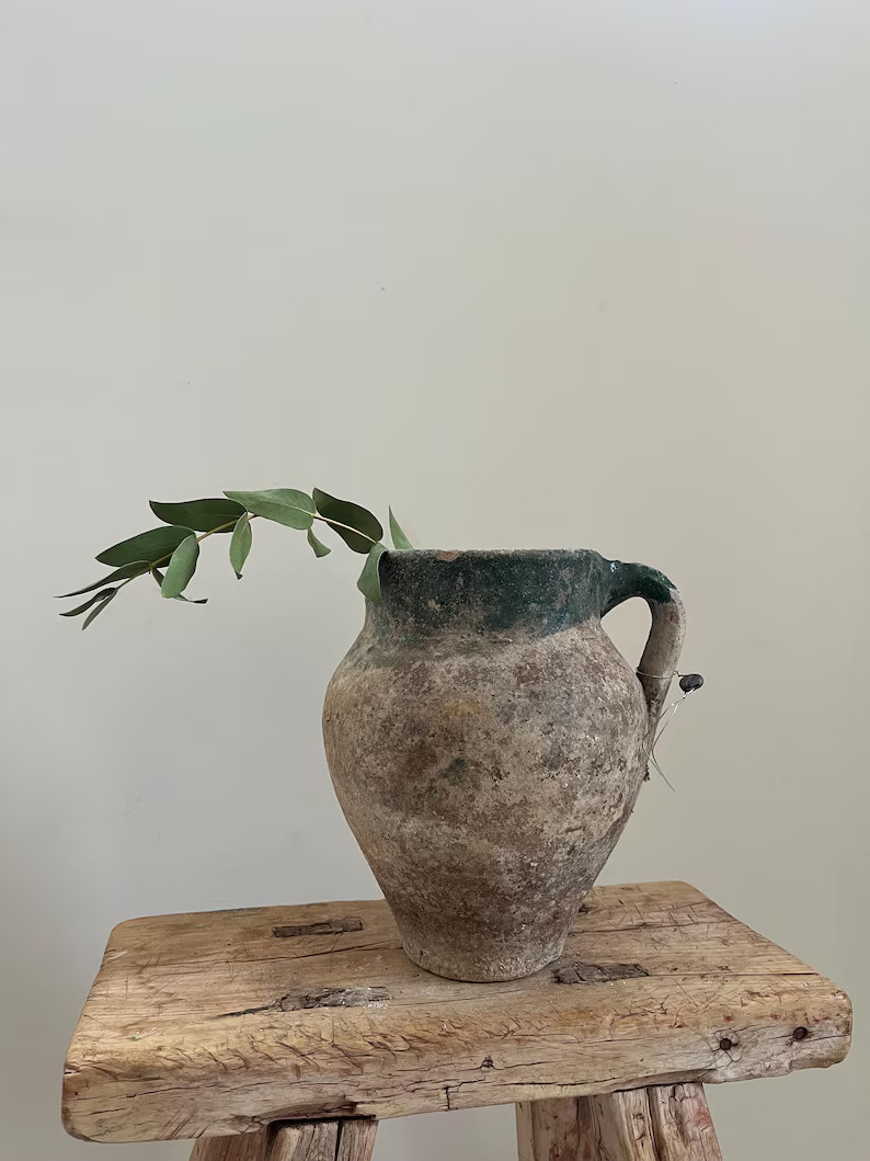 Vintage Mini Turkish Konya Pot/vase/vessel - Etsy | Etsy (US)