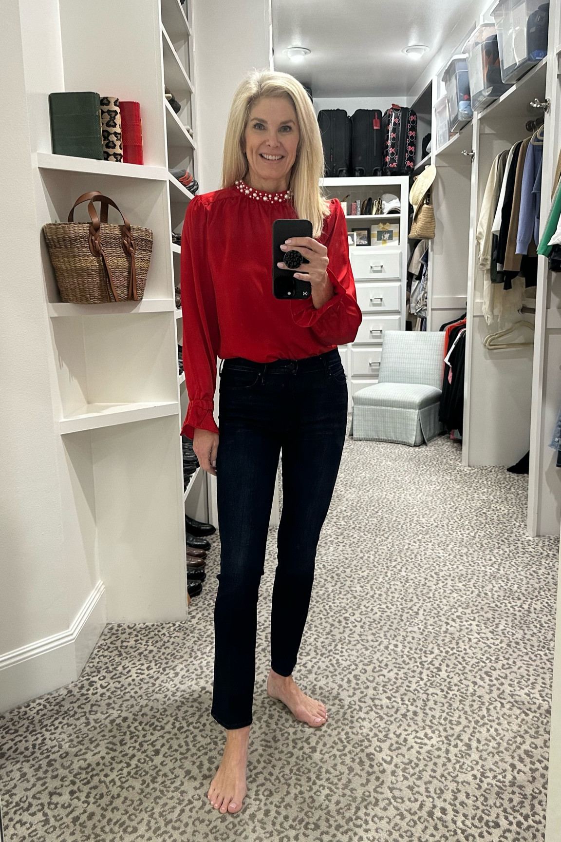 Perfect look for Valentine’s Day! Top is 25% OFF with code VAL25  Size S blouse  

#LTKunder100 #LTKstyletip #LTKSeasonal