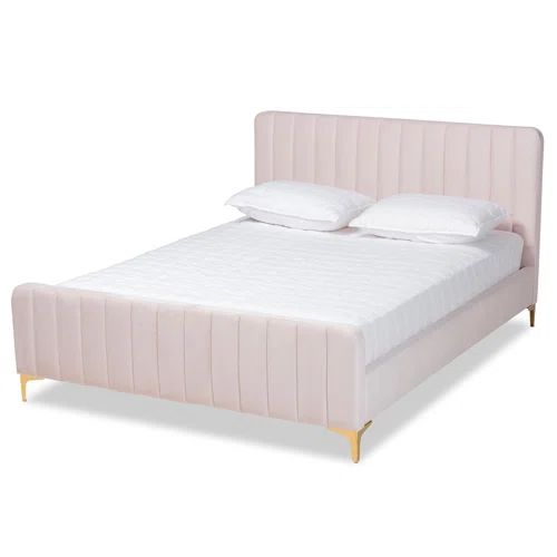 Valentina Full/Double Upholstered Platform Bed | Wayfair North America