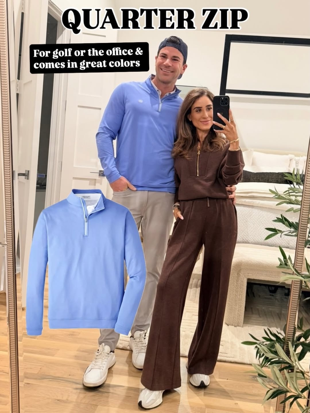 Men’s Peter Miller quarter zip any man will wear! He’s wearing size m can be worn to golf or office 

#LTKGiftGuide #LTKMens #LTKFindsUnder100