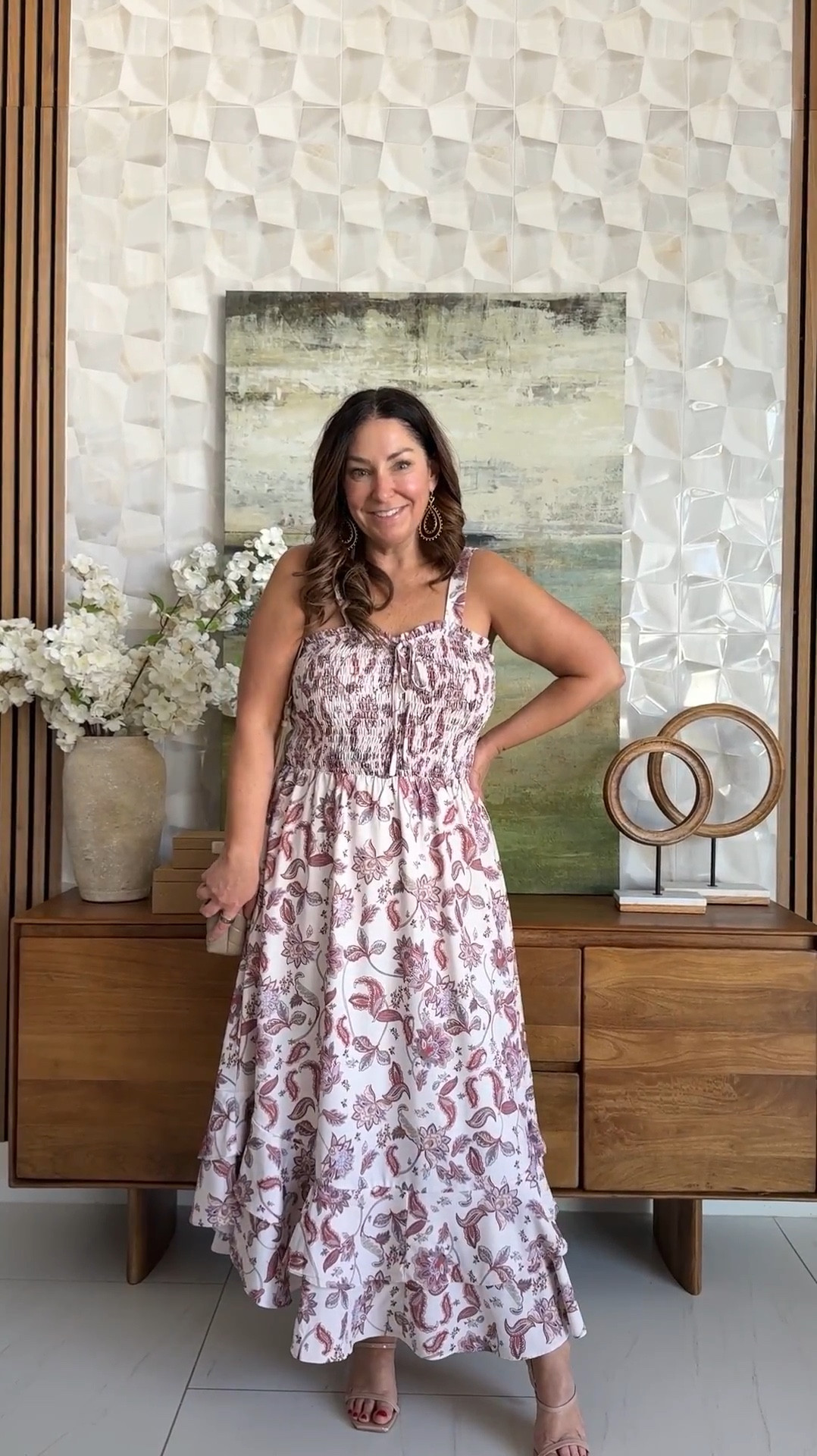 Amazon Floral Neutral Spring Maxi Dress | Wearing tts, L 

 

#LTKSeasonal #LTKMidsize #LTKTravel