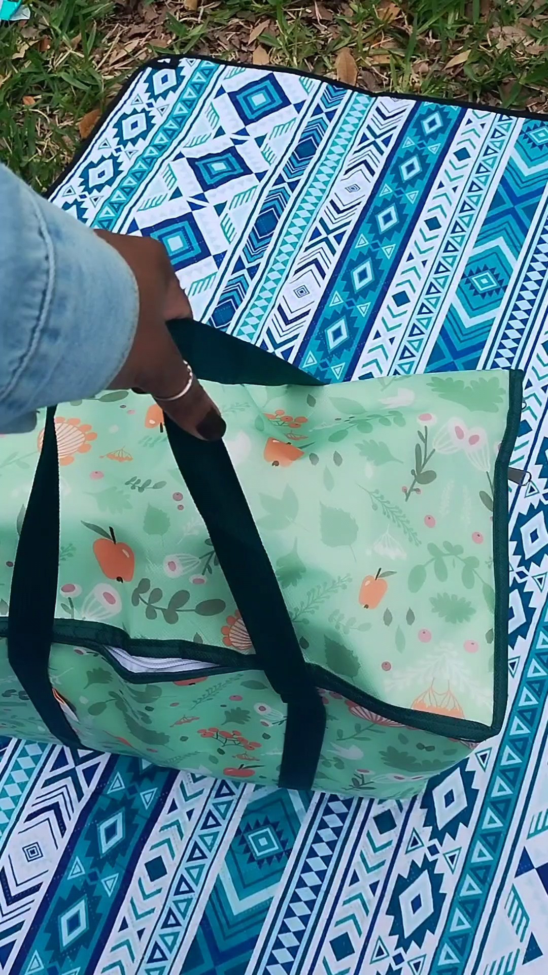 Picnic season is here and I finally found the perfect picnic bag! No I haven't found the perfect picnic basket 🧺 but this bag makes up for that in some many ways. Important tip, save your cardboard boxes from shipping packages and use it as a base at the bottom to keep this bag sturdy. 

#LTKSeasonal #LTKstorytime #LTKfoodie