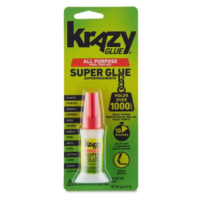 Krazy Glue All Purpose Brush Applicator Super Glue 5g | Target