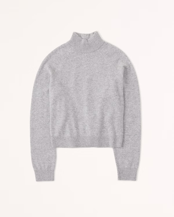Cashmere Mockneck Sweater | Abercrombie & Fitch (US)