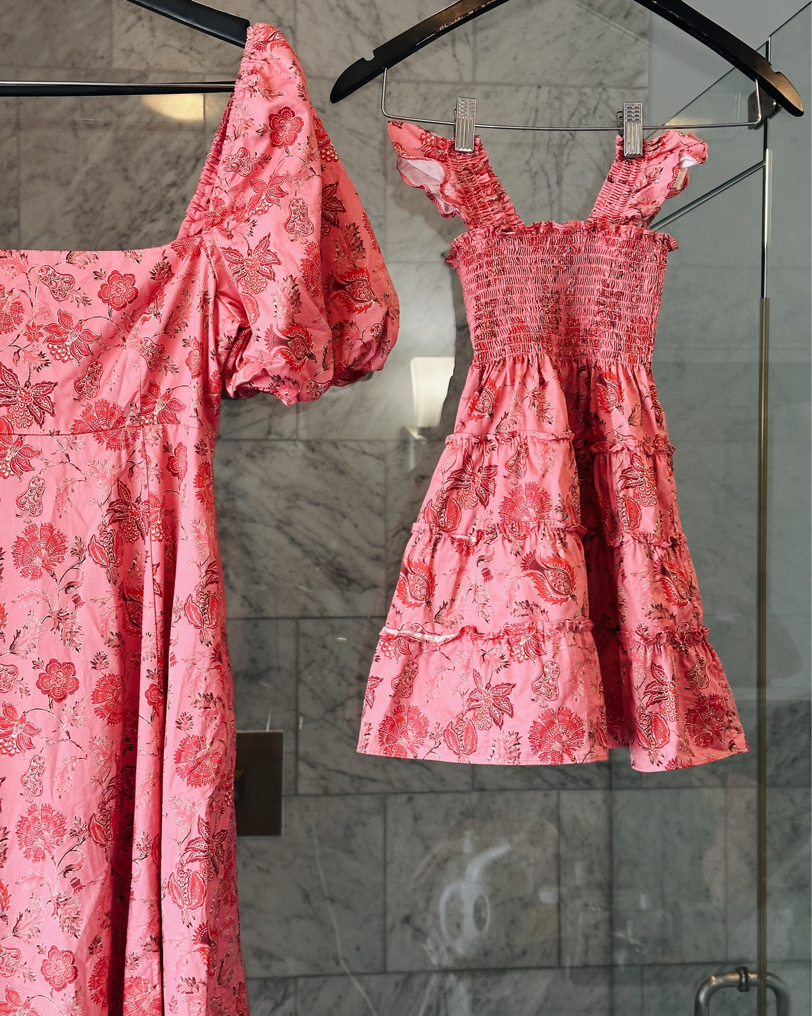 A year in review, except it’s just Emilia and I in our favorite matching Hill House dresses at dance parties (aka weddings) around the world. 🫶🏼

I fell in love with the Pink Pimlico Floral pattern upon release, and when a friend requested we wear ‘sunset colors’ for her wedding I knew this pattern in the Matilda style would be perfect. 

Just a bonus that my mini could (and wanted to) match in her own Tiny Ellie. 🥲

To keep it sustainable and budget-friendly, we rewore these to four separate weddings—and will continue to break them out as long as they fit, before passing by them on to their next owners.

#LTKmomlife #LTKKids