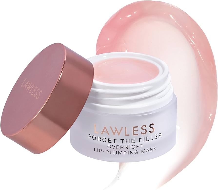 LAWLESS Forget the Filler Lip Mask - Sweet Dreams - Premium Overnight Lip Plumping Treatment with... | Amazon (US)
