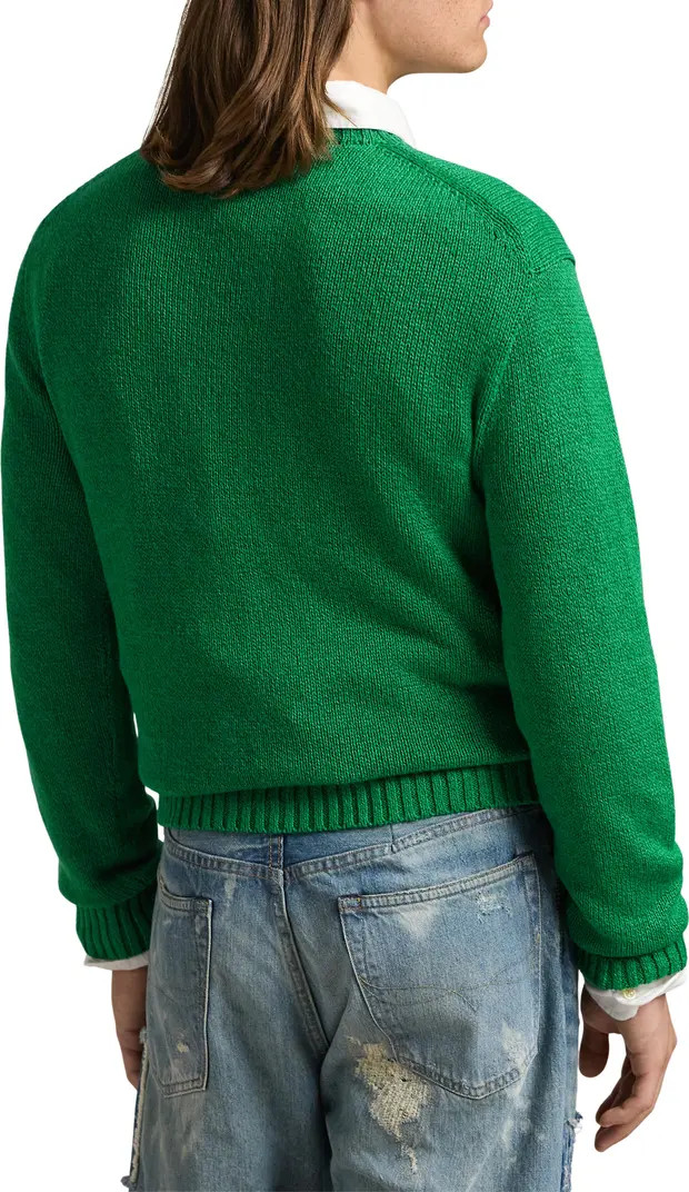 Polo Bear Linen & Cotton Sweater | Nordstrom