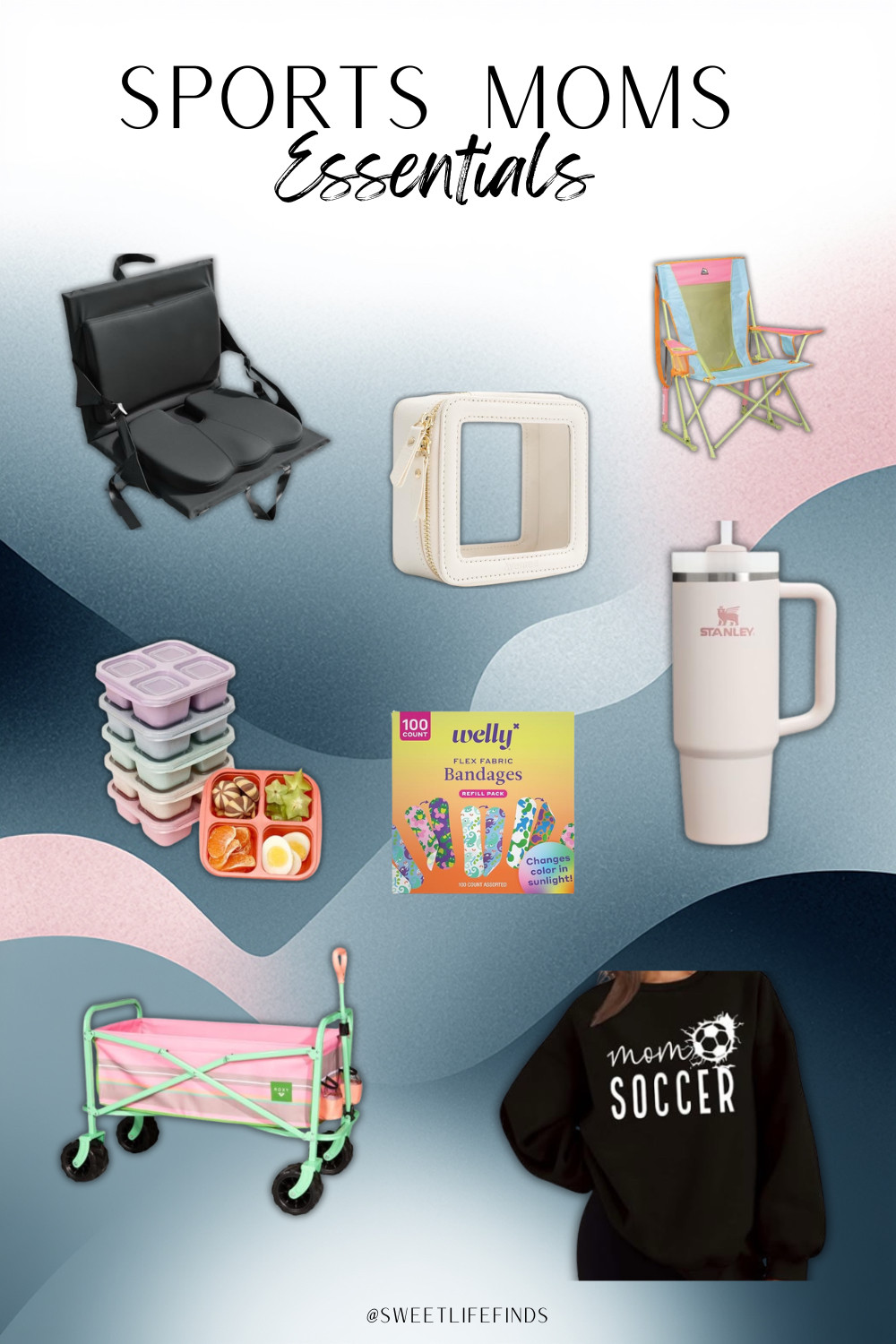 These sports mom essentials make game days and tournament weekends so much easier. Cute practical finds for staying organized, comfortable, and ready for long days at the field. #SweetLifeByKourtney #SportsMomEssentials #GameDayMustHaves #MomLifeFinds 

 #LTKmomlife #LTKKids