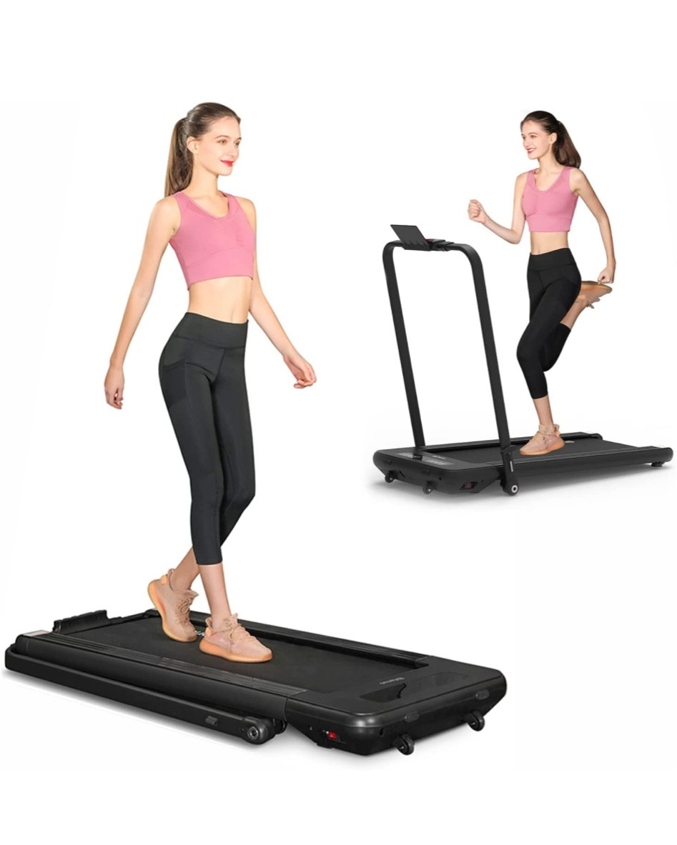 The perfect treadmill for work from home employees. Walk while working and lose weight! Can slide under your bed or couch when not using. 

#workfromhome
#treadmill #workout #walking #hotgirlwalk 

#LTKhome #LTKU #LTKworkwear