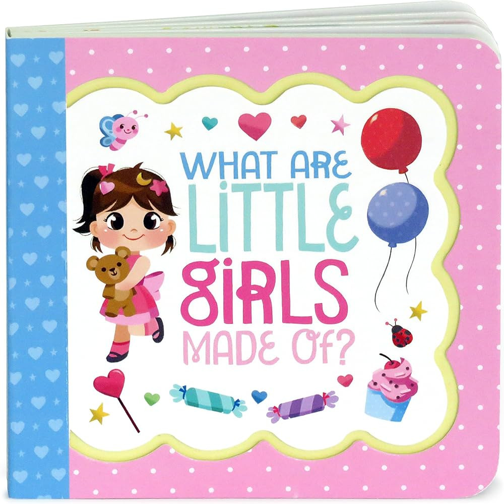 What Are Little Girls Made Of: Little Bird Greetings, Greeting Card Board Book with Personalizati... | Amazon (US)