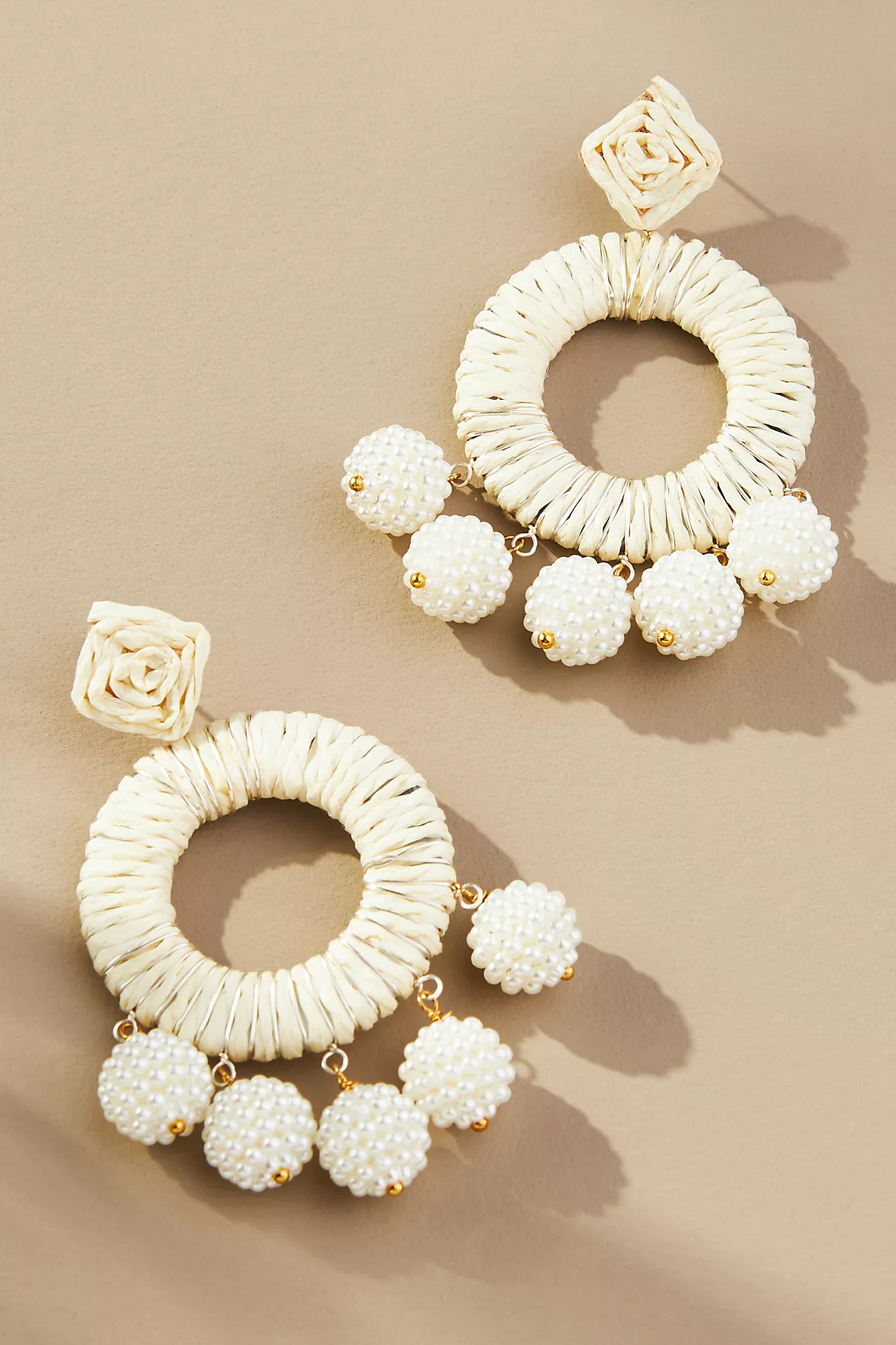 Geometric Ball Drop Earrings | Anthropologie (US)