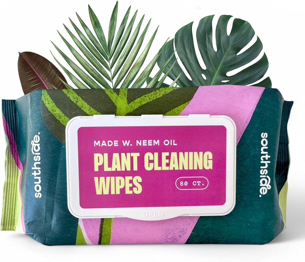 Plant Cleaning Wipes by Southside Plants - Gentle, Plant-Based Wipes for Shiny Leaves and Better ... | Amazon (US)