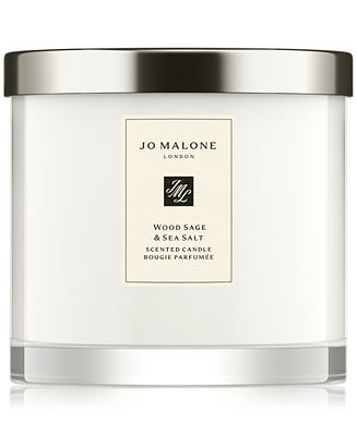 Wood Sage & Salt Deluxe Candle, 21-oz. | Macy's