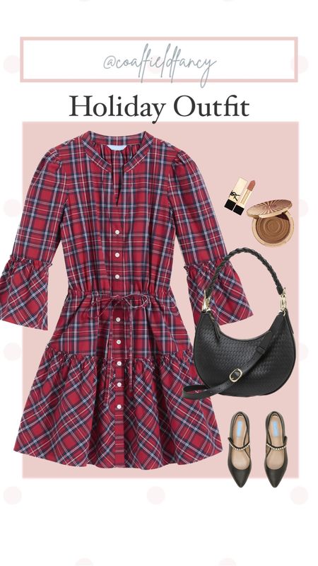 
Holiday dress
Family photo dress
Better off red: Our Avery Shirtdress is holiday must-have. Cut from a festive plaid poplin with the perfect amount of stretch and finished with bell-shaped sleeves and a tie-front at the waist, it's perfect for work, parties and work parties. Just add heels! 

#LTKover40 #LTKHoliday