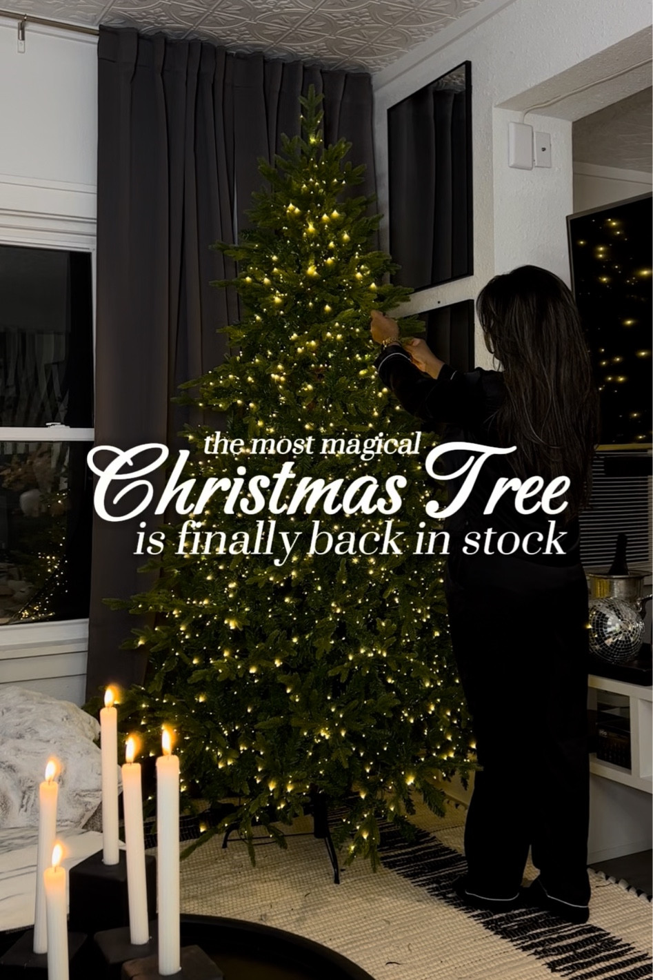 ✨ It’s finally back in stock! Last year, I found this gorgeous and magical Christmas tree and I couldn’t love it more! ❤️ If you missed it last time, now’s your chance to grab it before it’s gone again! 

This tree is the B5 from At Home 🎄

-
#AtHomeStores #ChristmasTreeFind #ChristmasDecor #HolidayVibes #Christmas2024 #ChristmasInspo #HomeDecorLovers #FestiveFeels #InteriorDesign #SeasonalDecor #ChristmasTree #ViralChristmasTree #BestChristmasTree #ChristmasTree2024 #ChristmasMagic #HolidayDecor

#LTKHome #LTKSeasonal #LTKHoliday