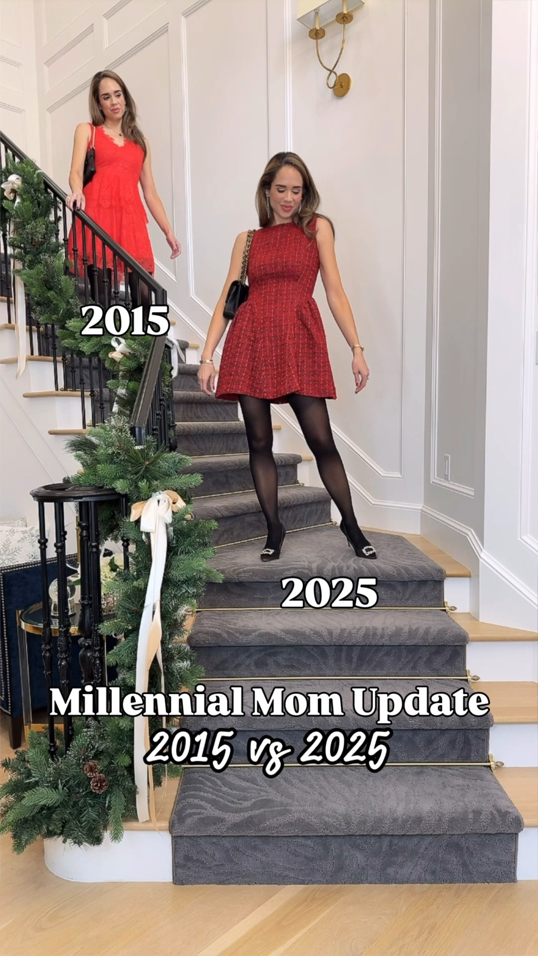 2025 - Millennial Mom holiday party dress update: same festive vibe, just more elevated. 💃🏻

#millenialmom #winteroutfits #nyeoutfit #outfitinspo #holidaydress #millenial

#LTKHoliday #LTKmomlife #LTKootd