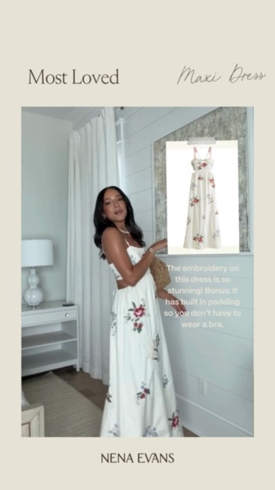 Your most loved last week!! Use code AFSUMMER to save an extra 15% off maxi dress! Wearing size S embroidered maxi dress - it has built in padding so no bra required! 

vacation outfit, beach vacation outfit, beach outfit, vacation dress, maxi dress, abercrombie sale, abercrombie code

#LTKSaleAlert #LTKSeasonal