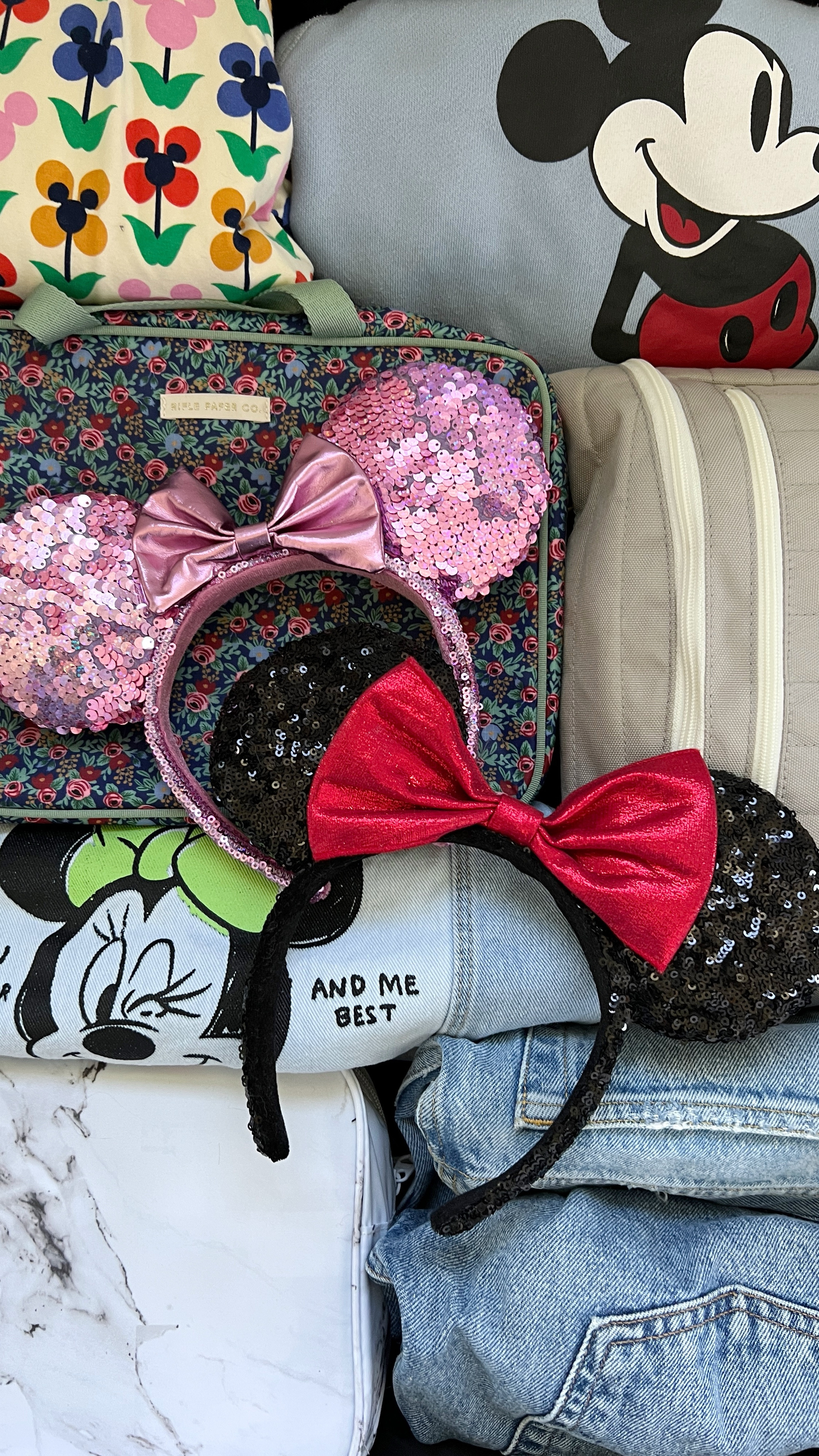 Headed to the happiest place on earth with all the travel essentials 🏰 

#disney #disneyworld #disneykids #disneytravel

#LTKStyleTip #LTKTravel #LTKKids