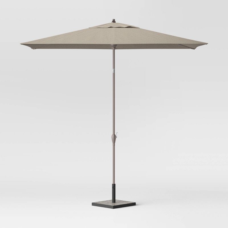 6.5' x 10' Rectangular Patio Umbrella Ash Pole - Project 62™ | Target
