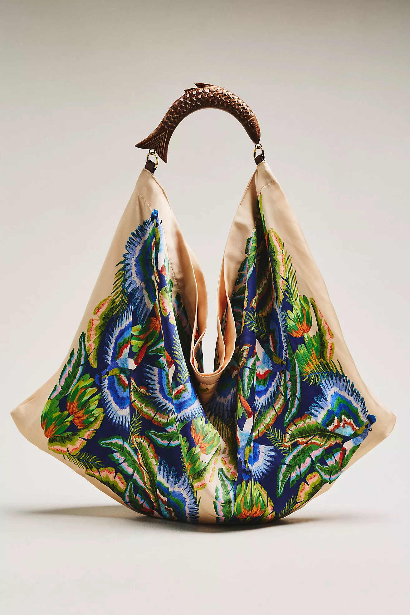 Farm Rio Satin Scarf Medium Bag | Anthropologie (US)