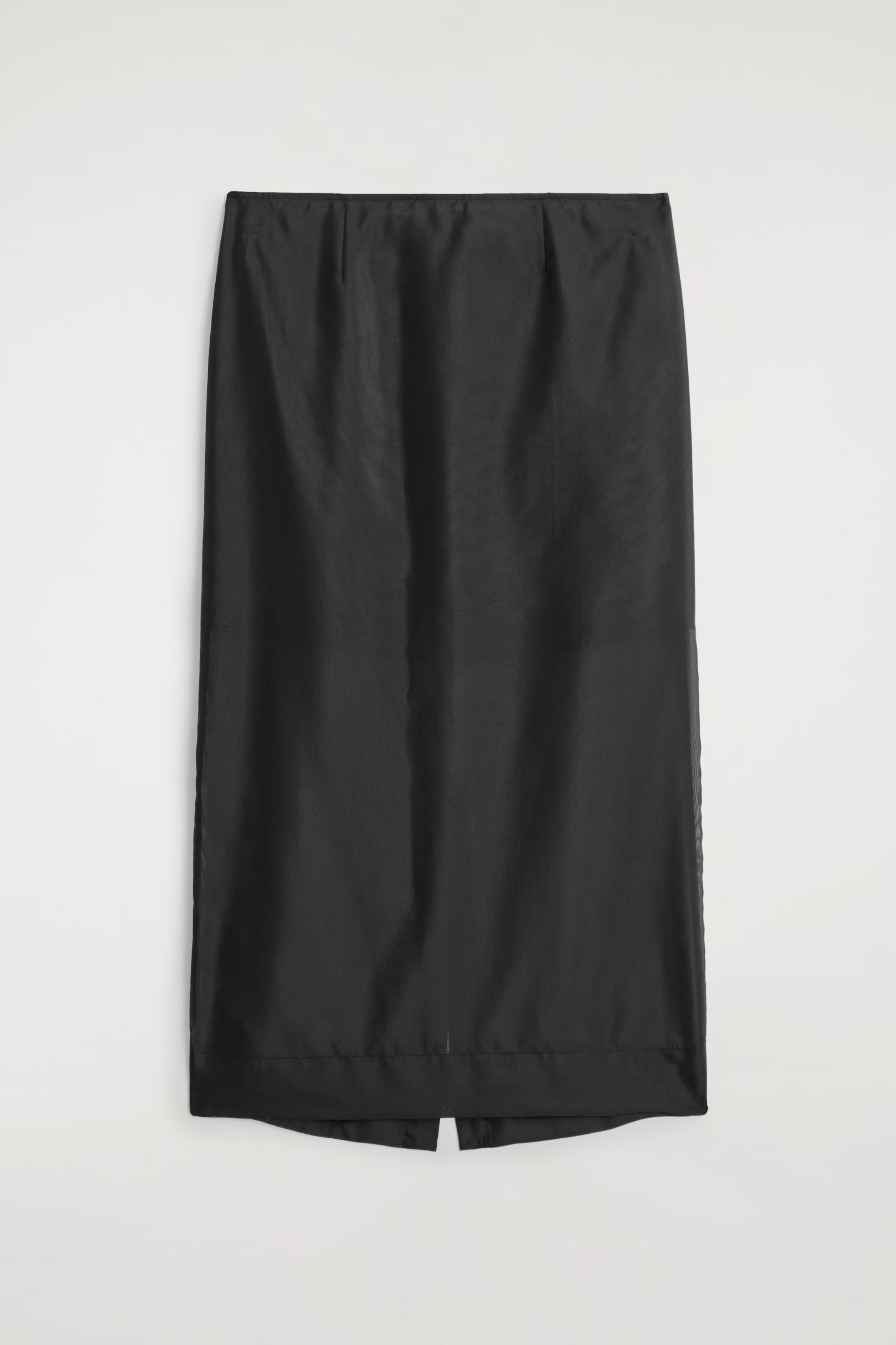 SHEER COLUMN SKIRT - BLACK | COS GB | COS UK