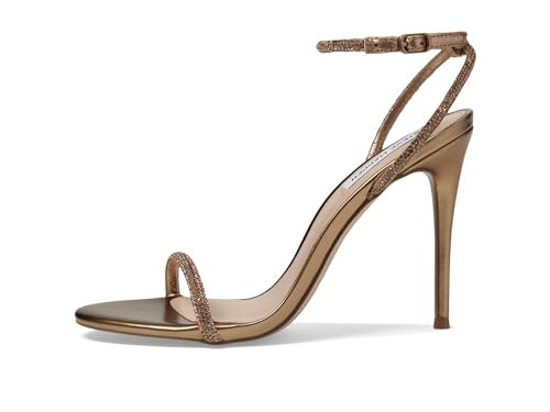 Steve Madden Women's Breslin Heeled Sandal, Bronze, 8.5 | Amazon (US)