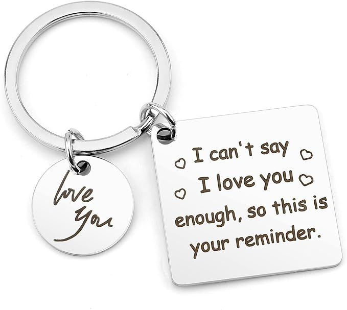 VZXMKA Valentines Day Gifts for Boyfriend Girlfriend Husband Wife,Keychain for Love,Anniversary V... | Amazon (US)